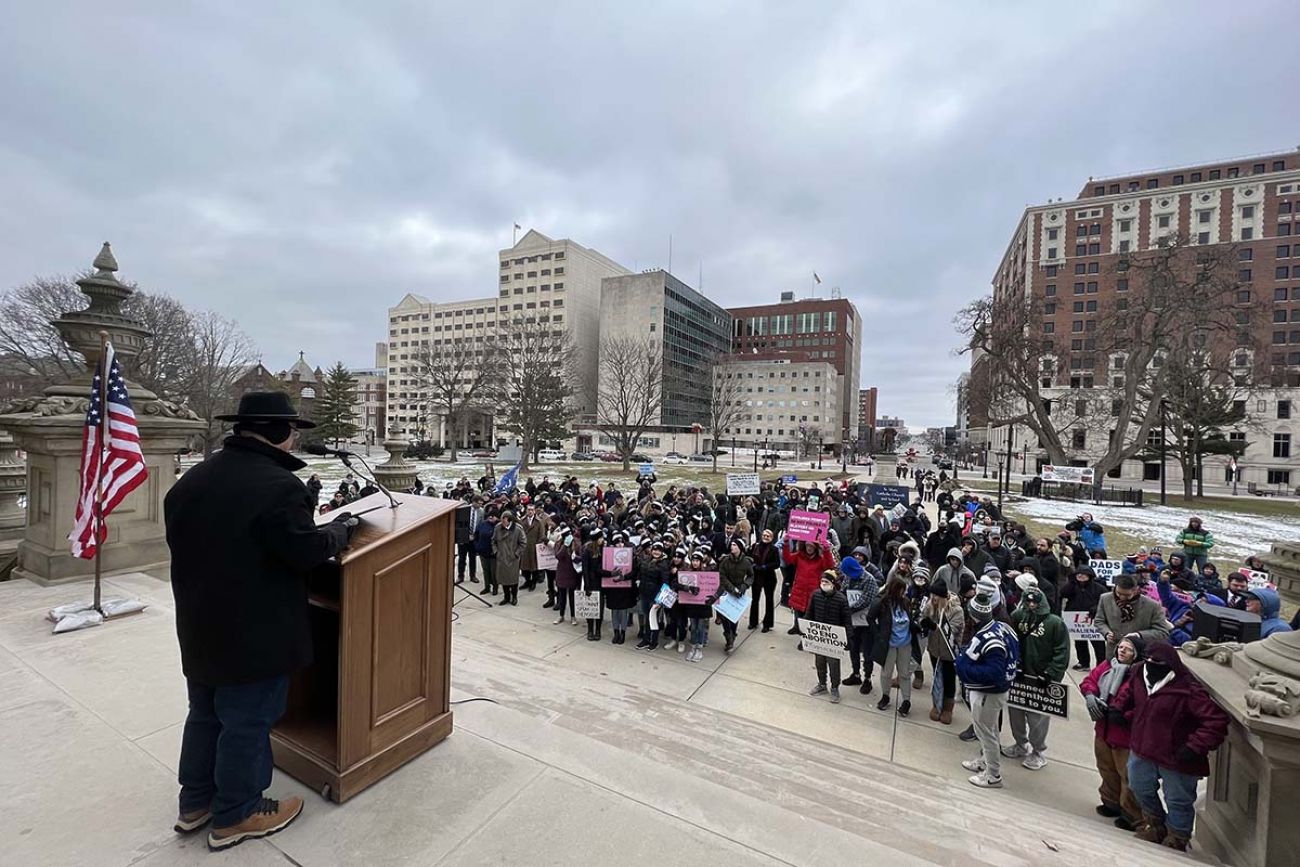 abortion rally