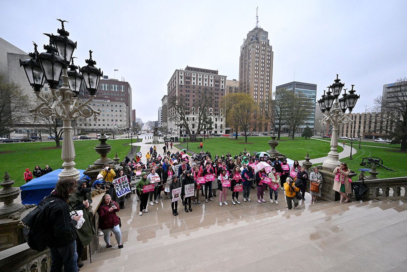 abortion protest