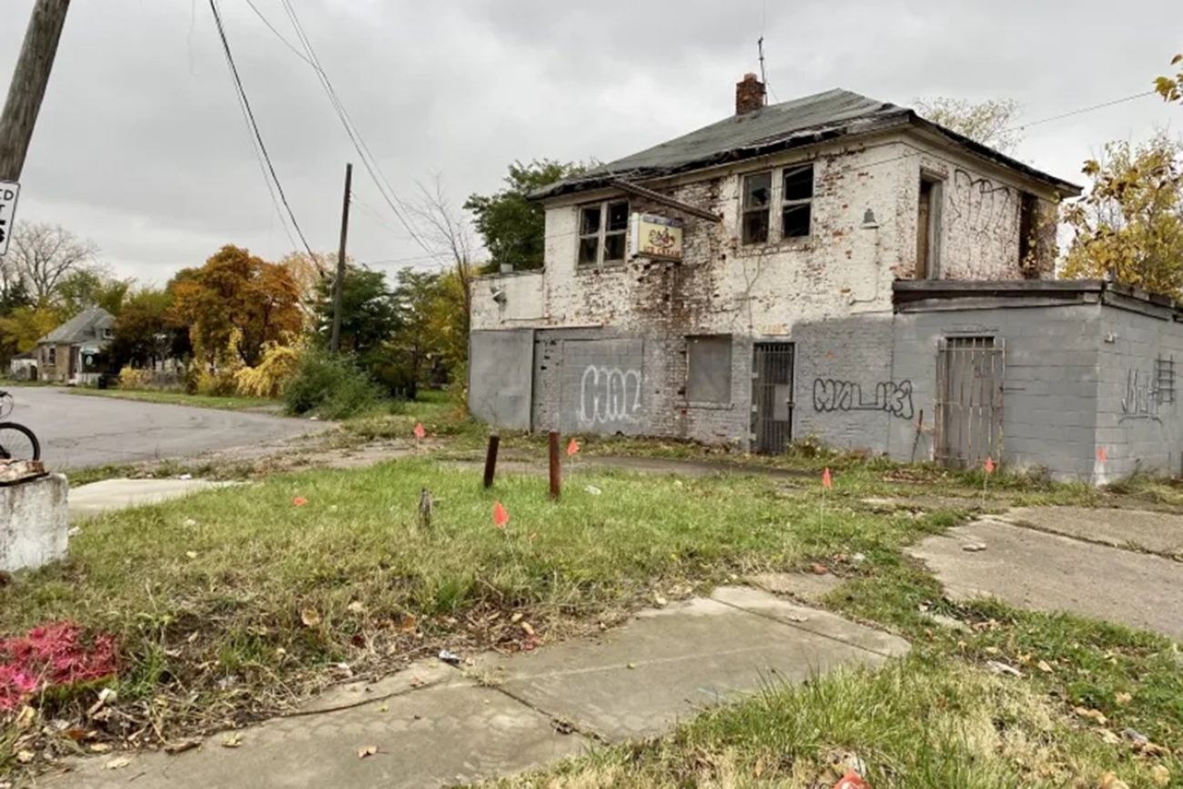 abandoned house