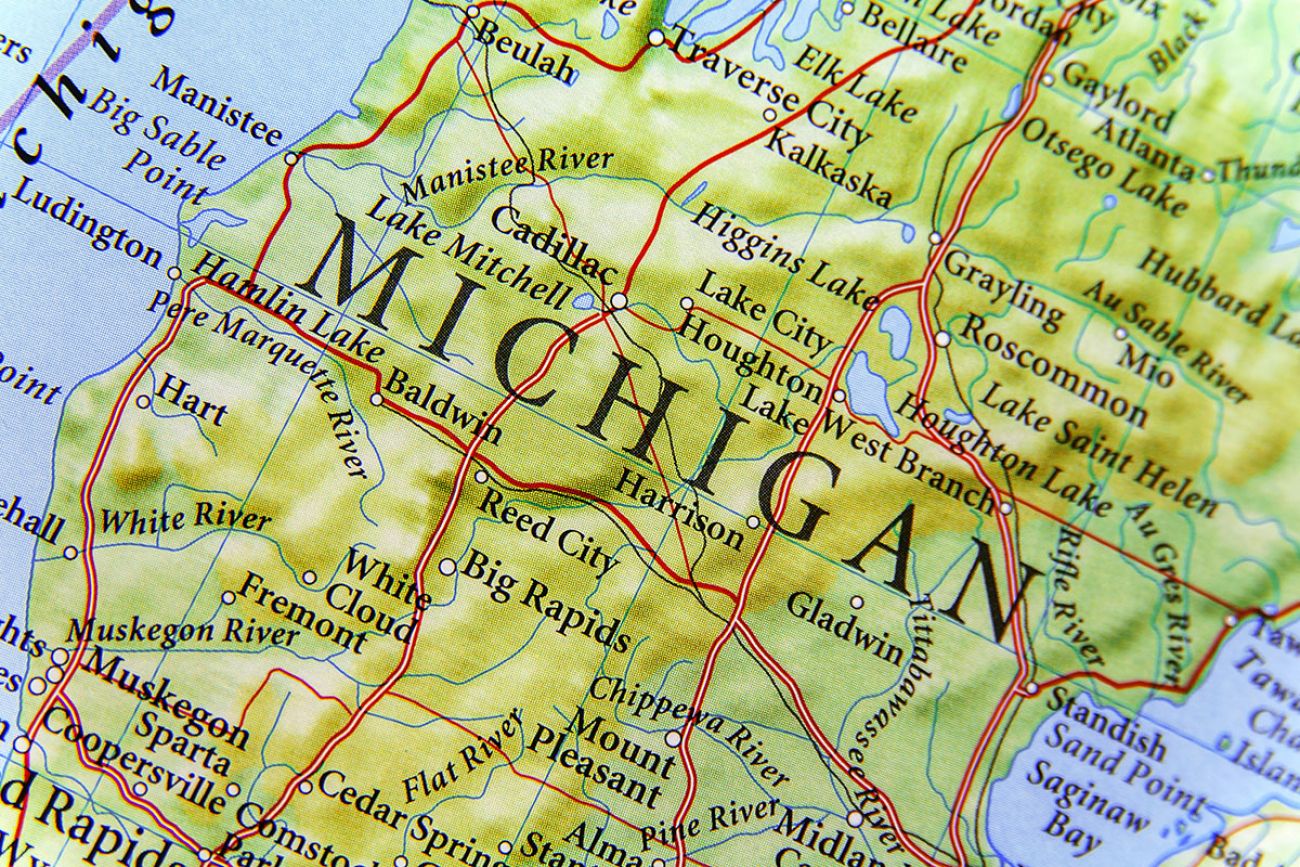 michigan map