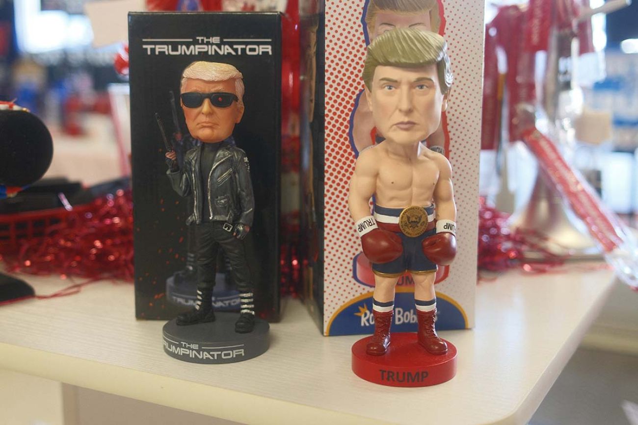 Trump-themed bobbleheads