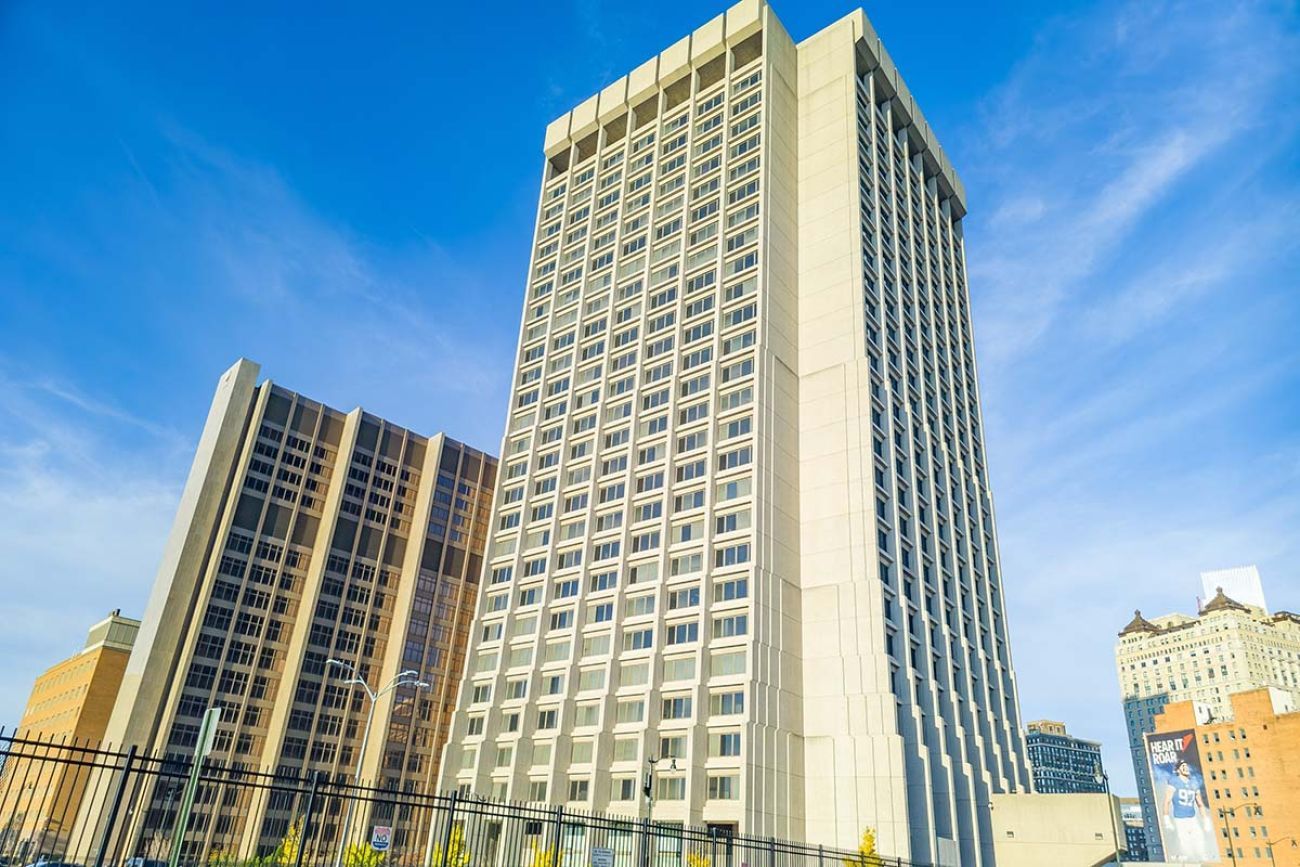 The Patrick V. McNamara Federal Building in Detroit. 