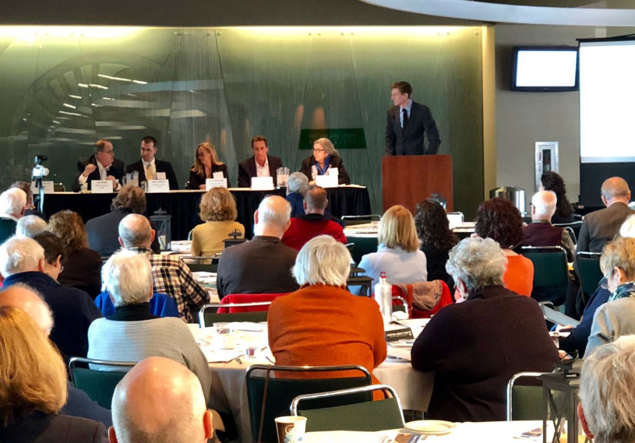 2018 Michigan Solutions Summit on Good Government Natural Resources panel