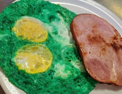 green eggs and ham