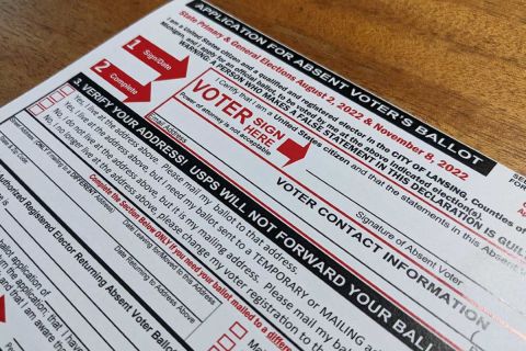 absentee ballot