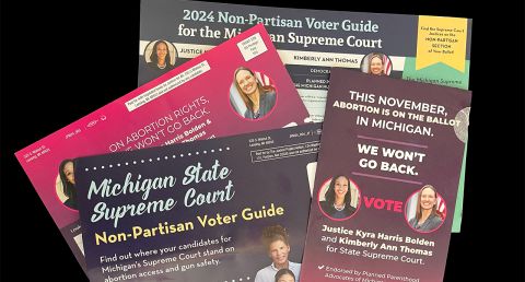 Mail in ads for Michigan Supreme Court candidates