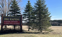 Big Rapids sign