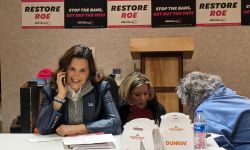 Gov. Gretchen Whitmer on the phone